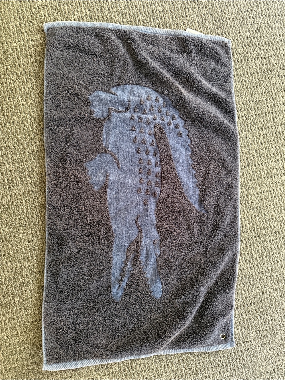 ⛳️Lacoste Golf Towel 🏌🏼‍♀️navy blue cotton